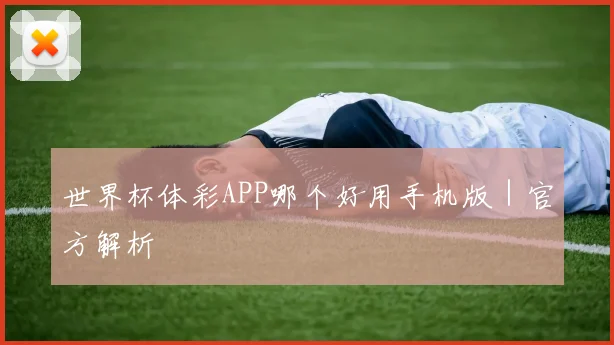 世界杯体彩APP哪个好用手机版｜官方解析